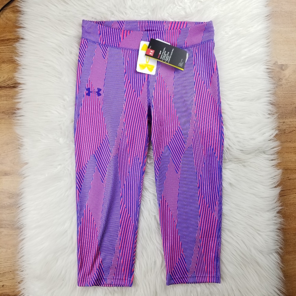 NWT Under Armour Heatgear Crop Leggings